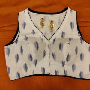 Ikkat Halter Lace S/L - Image 1