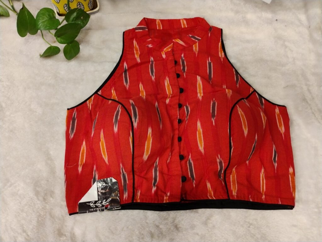 Ikkat Pompom Halter S/L