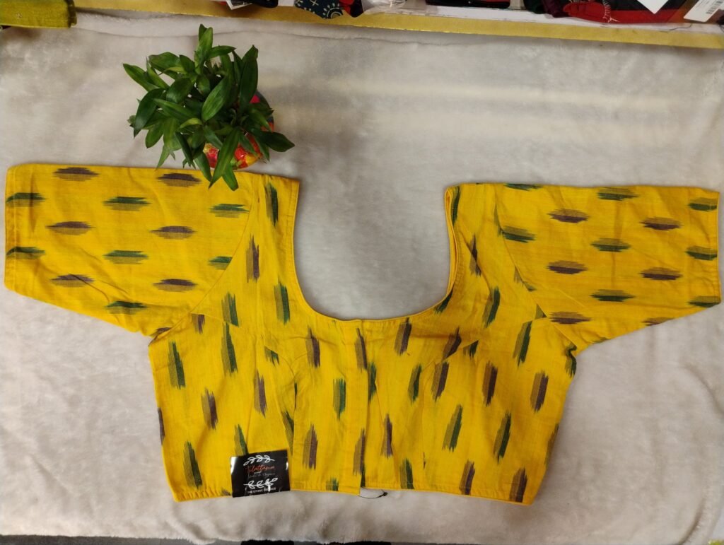 Ikkat Round Neck N/P G/S