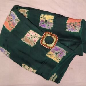 Bandhini Gajji Silk