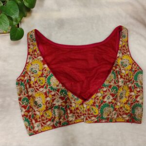 South Kalamkari Boat Neck S/L - Image 2
