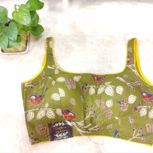 South Kalamkari Round Neck S/L - Image 1
