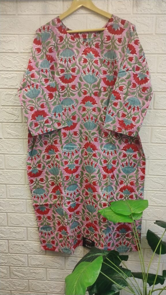 Rapid Block Kurta