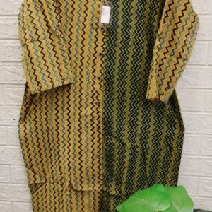 Ajrakh Cotton Kurta - Image 5