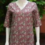cotton Kurta – Kurti in Mauve | Tilattama