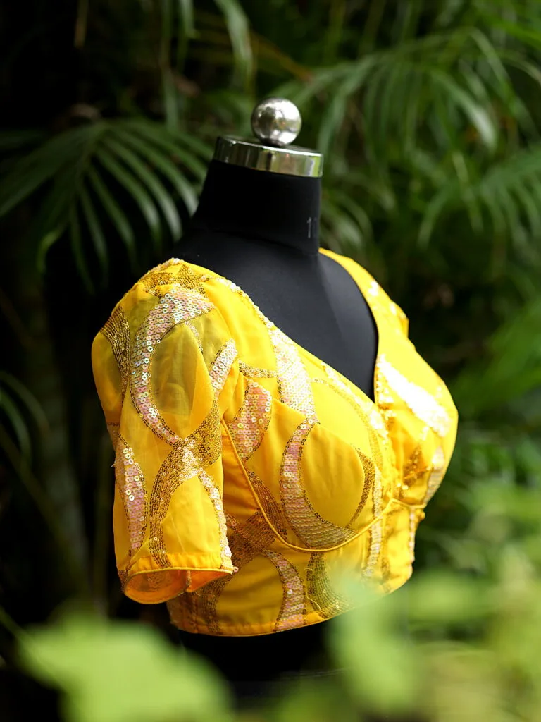 Designer Sequin - yellow