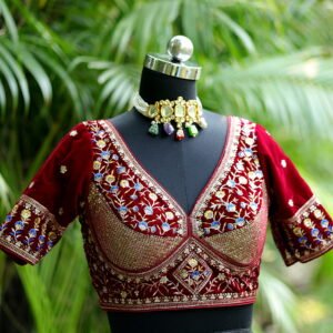 Rangabati - maroon
