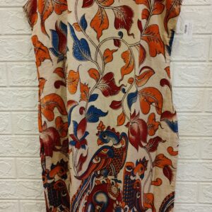 Kalamkari Round Neck Kurti - Image 1