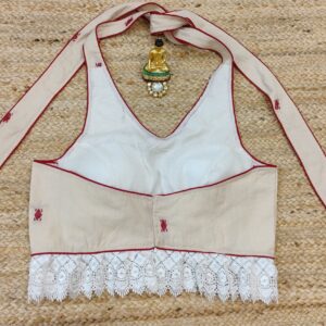 Jamdani Backless Halter - Image 2