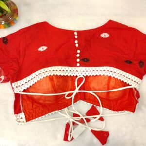 Jamdani Backless Pompom - Image 2
