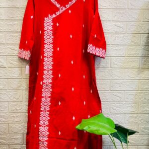 Jamdani Angrakha Kurti - Image 1