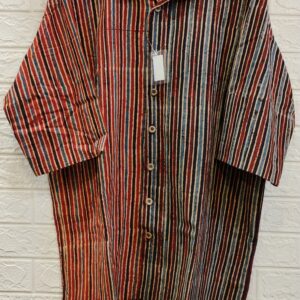 Ajrakh Half n Half Shirt - Image 1