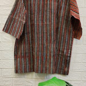 Ajrakh Half n Half Shirt - Image 2