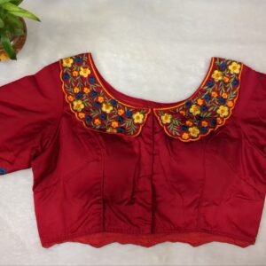 Baby Collar Floral Emb - Image 1