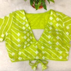 Celebrity Jamdani Backless