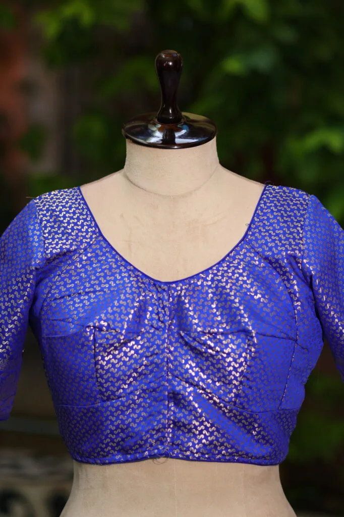 Rupashree N/P – Blouse in Royal Blue | Tilattama