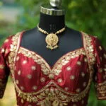 Shreeparna – Blouse in Maroon | Tilattama