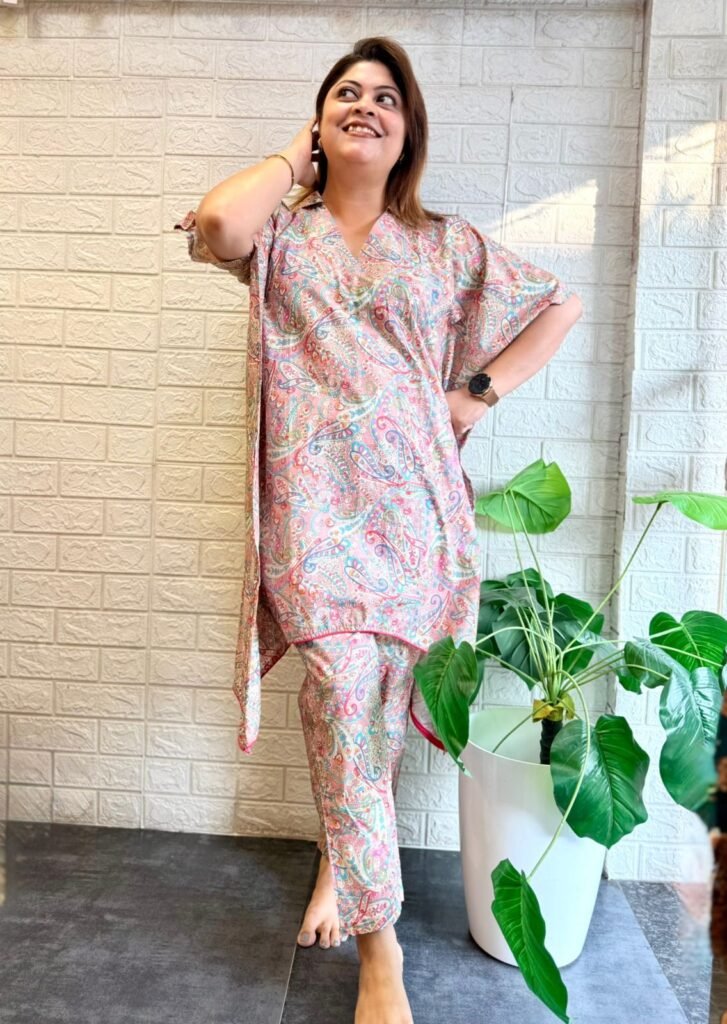 Digital Kaftan Co-Ord
