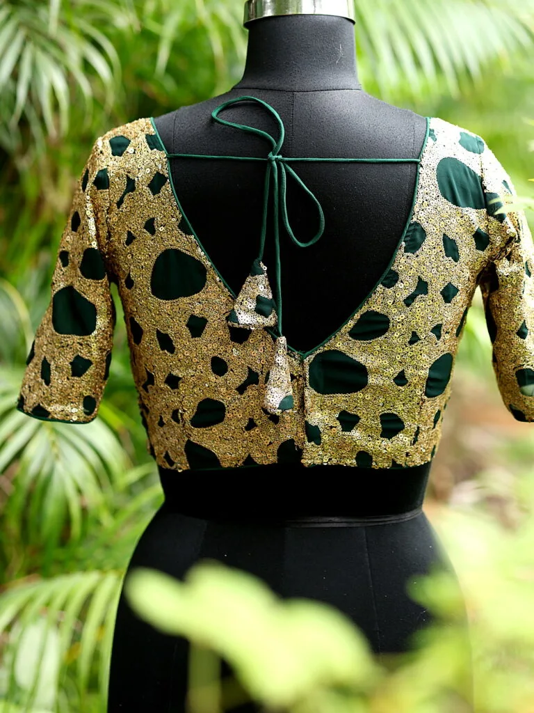 Glitter Celeb - bottle-green