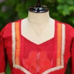Pochampally One Piece – Kurti in Red | Tilattama