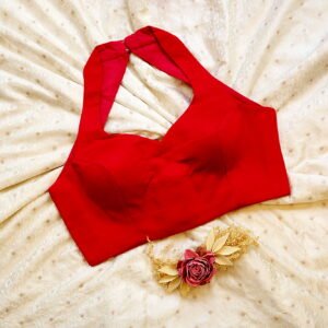 Sabyasachi Halter Neck - red