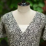 Canvas Curve – Kurti in Black | Tilattama