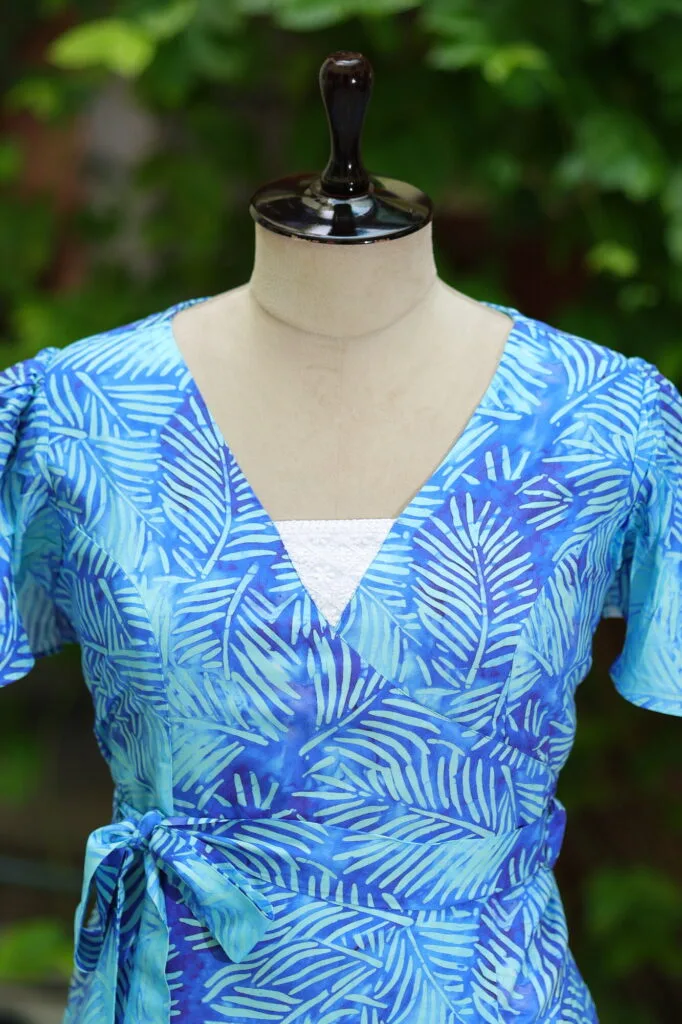 Canvas Curve – Kurti in Sky Blue | Tilattama