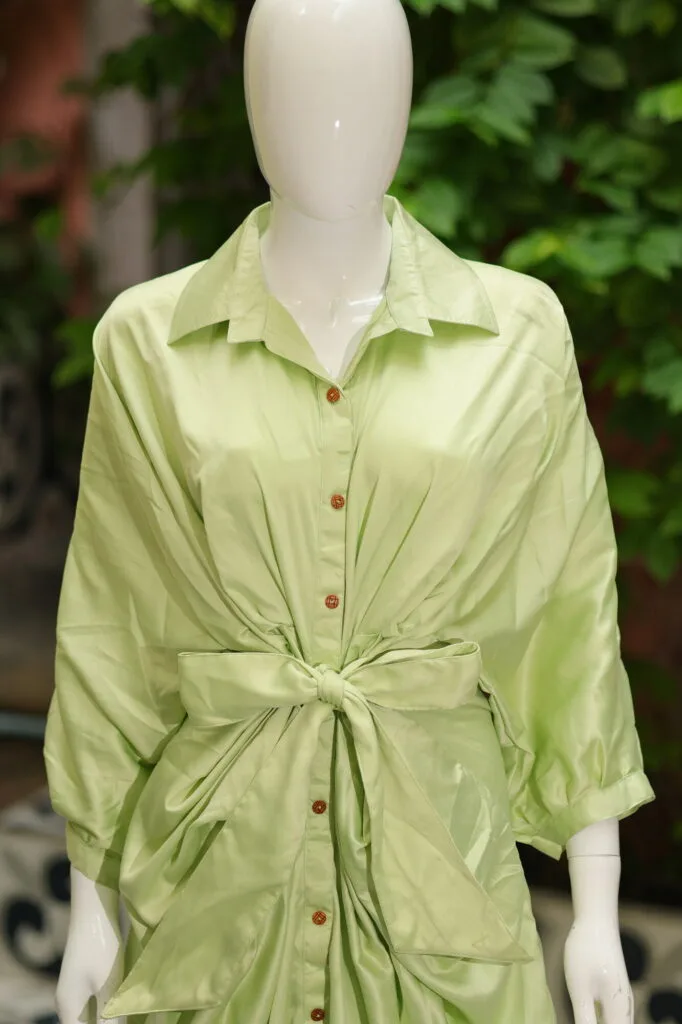 Scarlet Whisper – Kurti in Mint Green | Tilattama