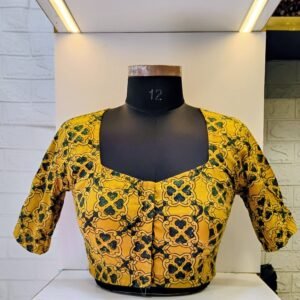 Square Stretchable Ajrakh