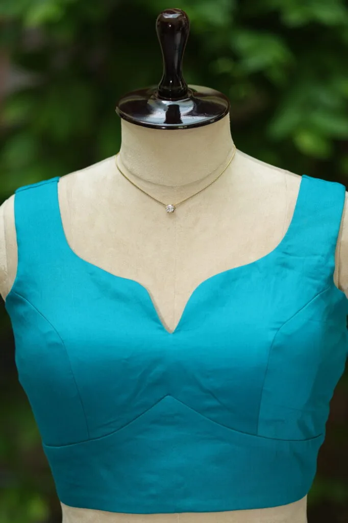 sabyasachi cut – Blouse in Rama green | Tilattama