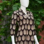 Kalamkari Kurti – Kurti in Black | Tilattama