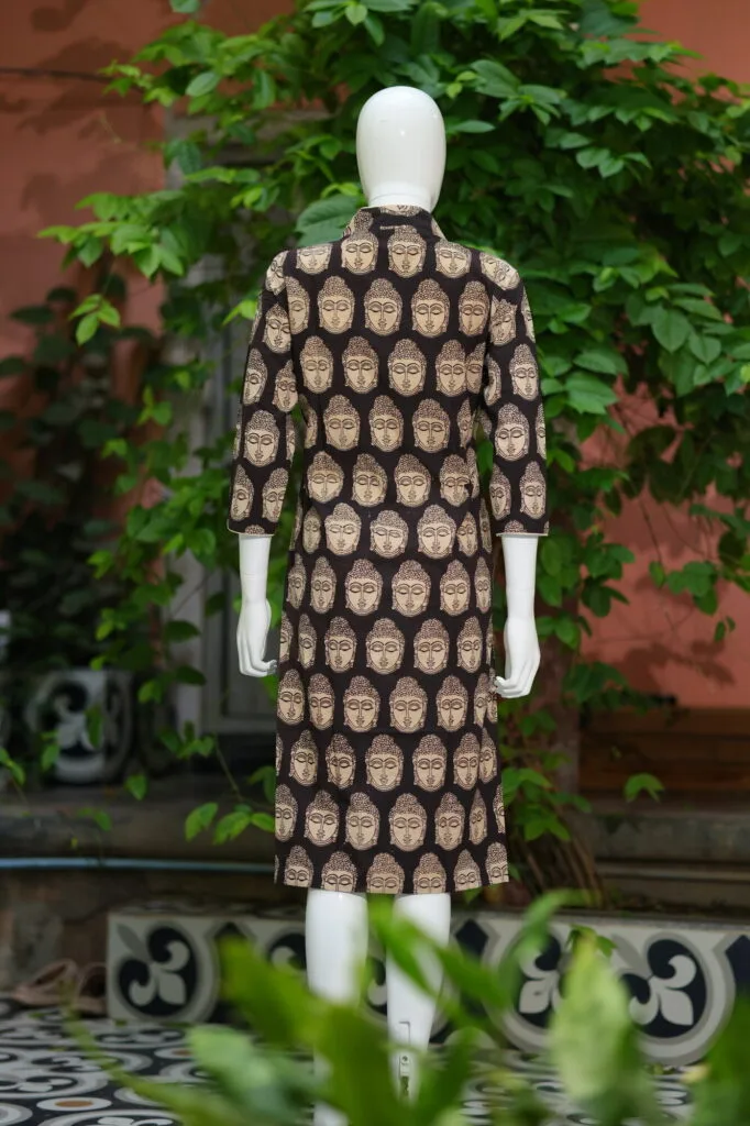 Kalamkari Kurti – Kurti in Black | Tilattama