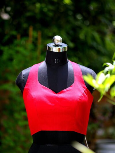 Sabyasachi Halter Neck - red