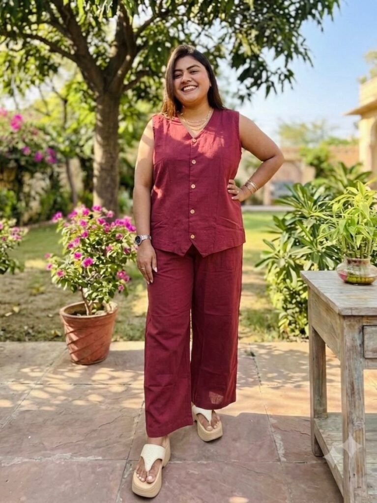 Solid Co-Ord Set