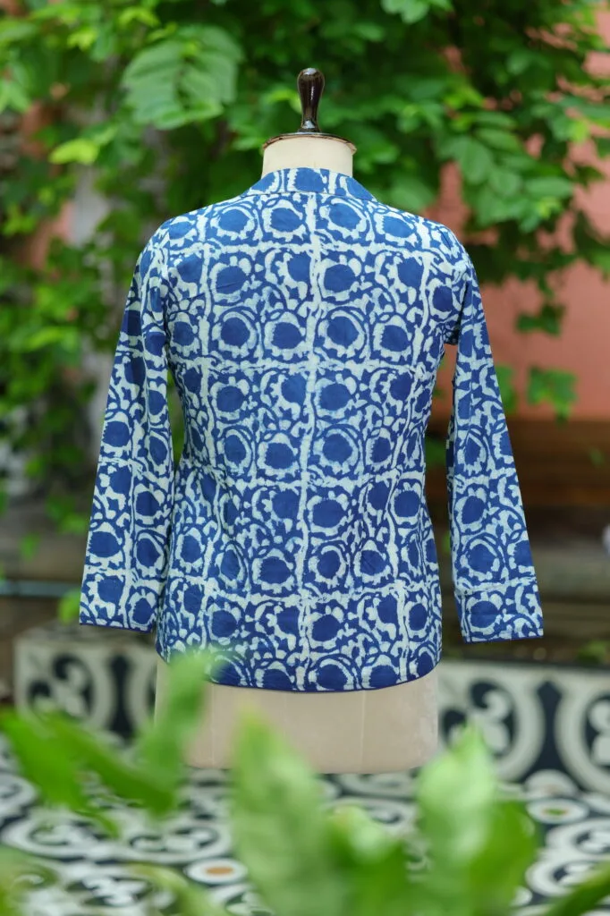 Indigo Infusion – Kurti in Indigo | Tilattama