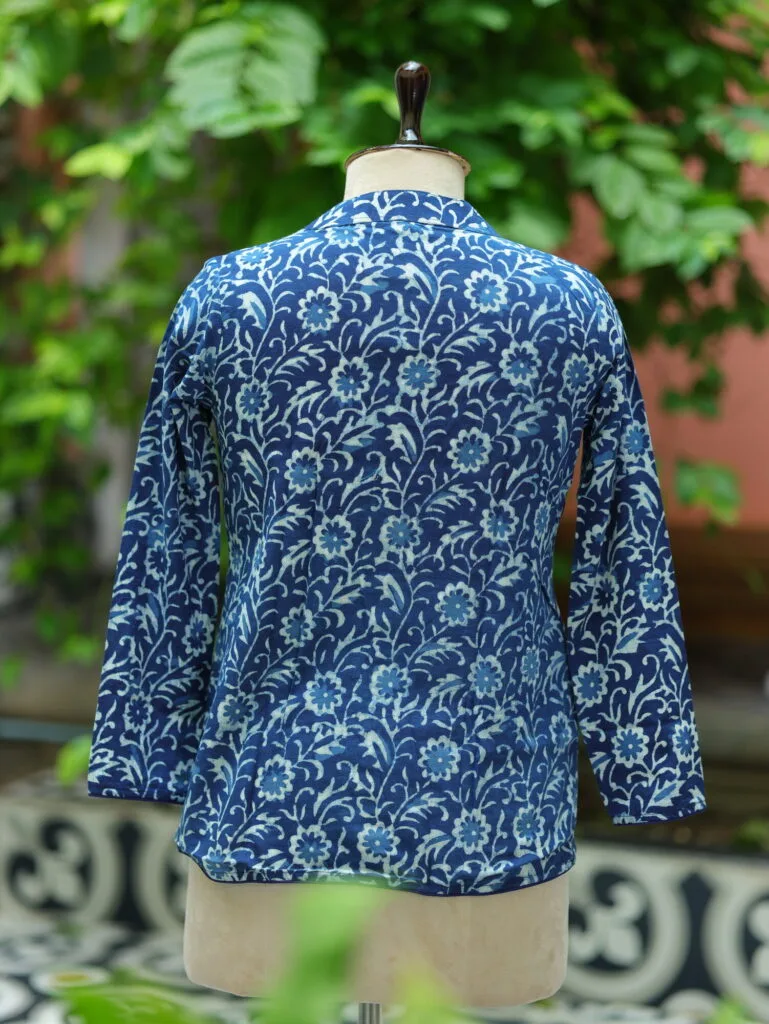 Indigo Infusion – Kurti in Indigo | Tilattama