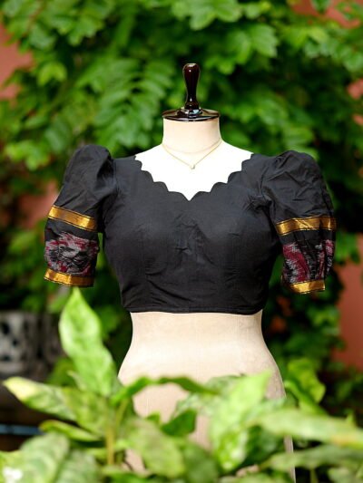 Pochampally Bow Backless - black