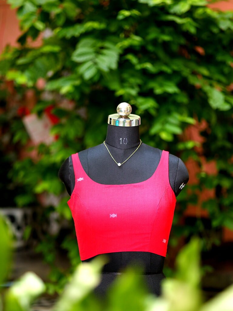 Butta Jamdani Round Neck