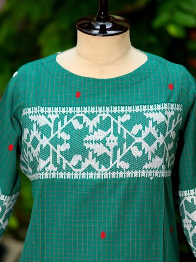 Jamdani Border One Piece