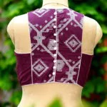 Jamdani Rozer Cut - purple