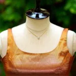 Metallic Raga Round Neck - copper