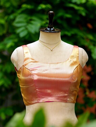 Metallic Raga Round Neck - metallic-purple