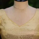 Balloon Puff Raga G/S – Blouse in Golden | Tilattama