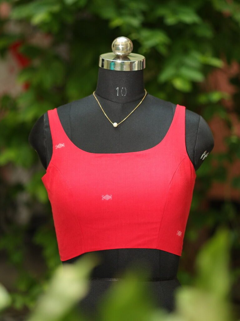 Butta Jamdani Round Neck