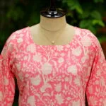 cotton Kurta – Kurti in Baby pink | Tilattama
