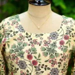cotton Kurta – Kurti in Cream | Tilattama
