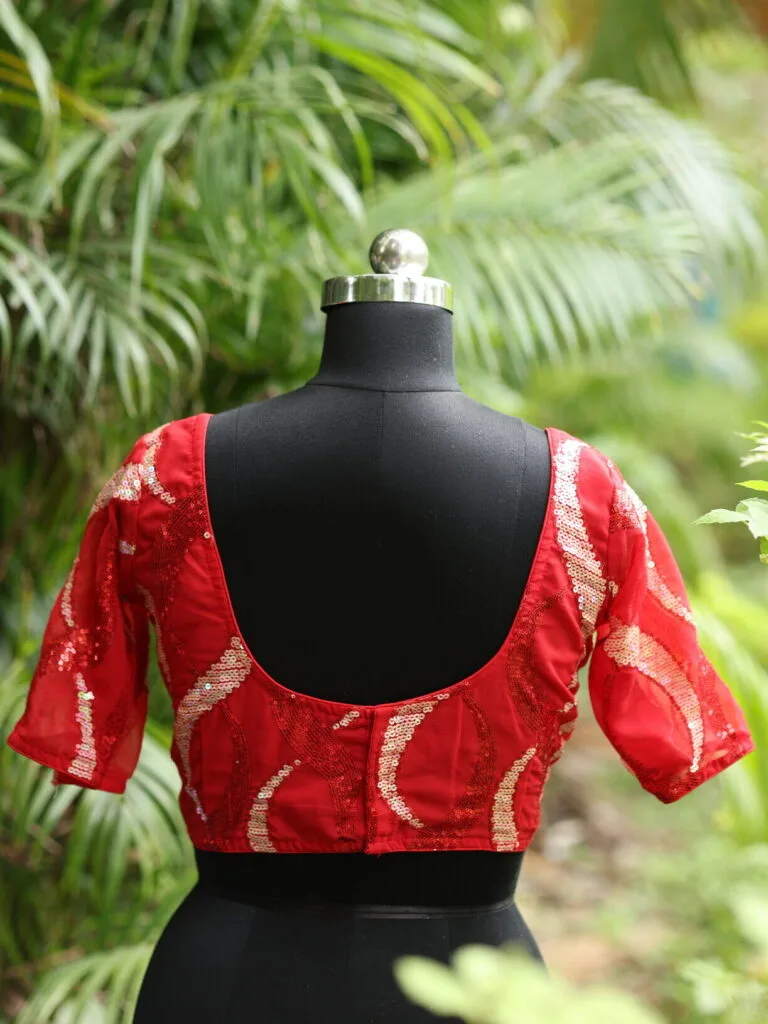 Designer Sequin - red