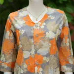 Digital Waist Coat Co ord set – Kurti in Gray | Tilattama