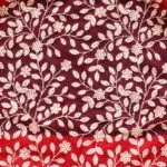 Dilruba Net – Blouse in Red, back view | Tilattama