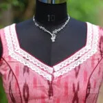Ikkat Jewel Neck